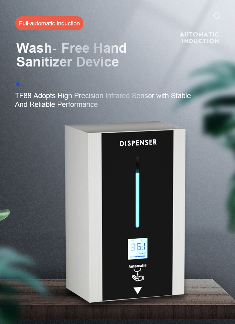 Thermometer And Saniziter Kiosk